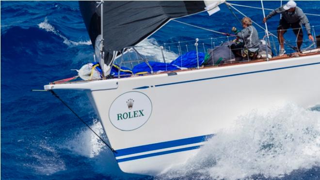 Bow action! - Rolex Swan Cup Caribbean 2015 © Nautor's Swan/Carlo Borlenghi